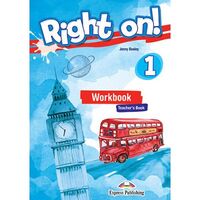 RIGHT ON 1 CAIETUL PROFESORULUI CU DIGIBOOK- Express Publishing APP.