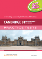 Cambridge B1 Preliminary (PET) for Schools Practice Tests Pack Self-study - Hamilton