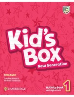 Kid's Box New Generation Level 1 Activity Book with Digital Pack - Cambridge
