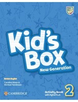 Kid's Box New Generation Level 2 Activity Book with Digital Pack - Cambridge
