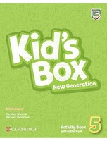Kid's Box New Generation Level 5 Activity Book with Digital Pack - Cambridge