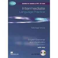 Macmillan Intermediate Language Practice with key and CD -3rd Ed, Michael Vinc