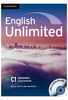 English Unlimited Advanced, Coursebook with e-Portfolio - Cambridge