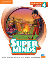 Super Minds 4,  2nd Edition - Workbook with Digital Pack - Cambridge