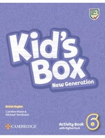 Kid's Box New Generation Level 6 Activity Book with Digital Pack - Cambridge