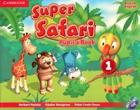 Super Safari 1, Student's Book+DVD, Herbert Puchta, Gunter Gerngross, Peter Lewis-Jones - Cambridge