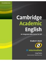 Cambridge Academic English B1+ Intermediate Student's Book