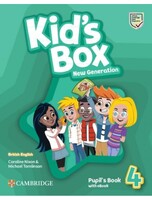 Kid's Box New Generation Level 4 Pupil's Book with audio / video on Cambridge One- Cambridge