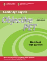 Objective PET Workbook cu raspunsuri - Cambridge